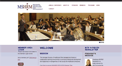 Desktop Screenshot of mshrm.org